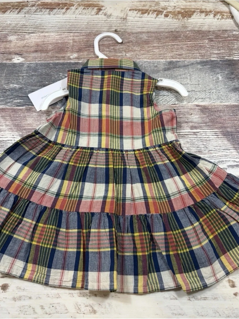 Girls NWT Polo Ralph Lauren Dress Set & Bloomers 2 Pc 3 Months $65 MSRP